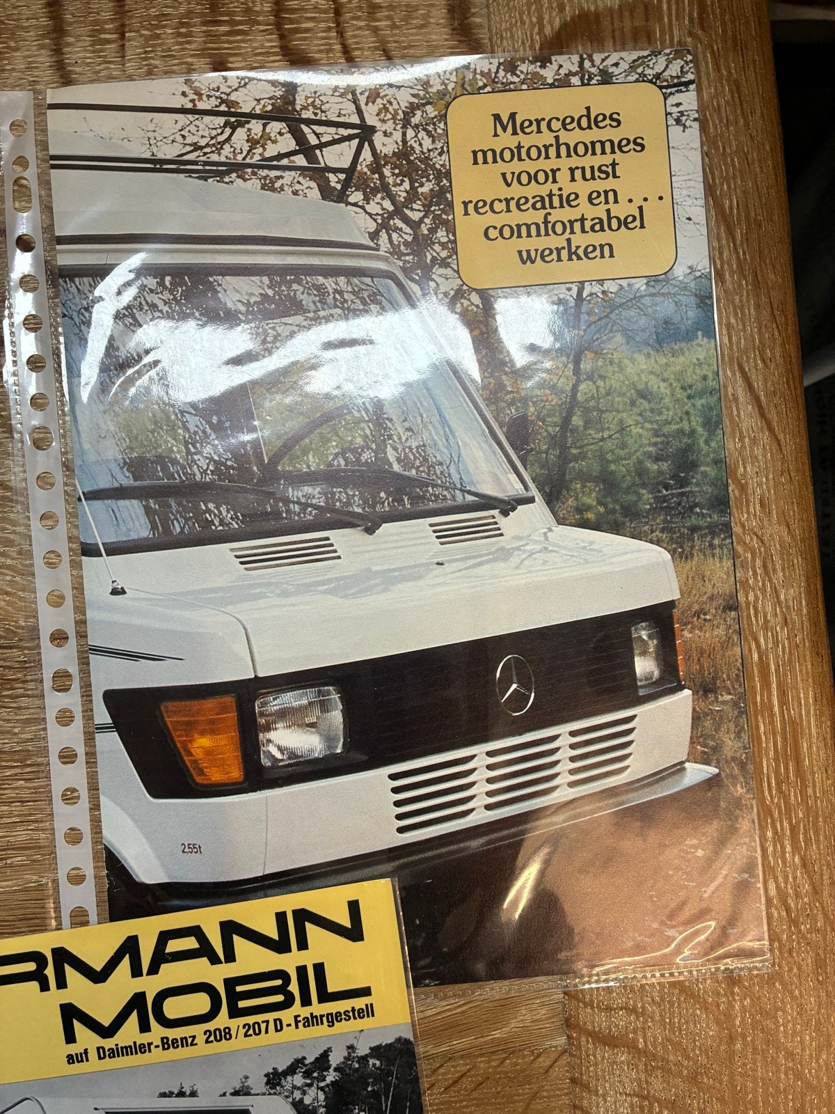 Mercedes Benz camper brochures (3 stuks) - Nieuwstaat, Ophalen of Verzenden, Nieuw, Mercedes