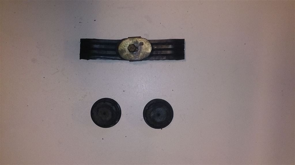 Yamaha XJ600 tankrubbers XJ 600 tankdoppen FJ600 XJ900 fj xj, Ophalen of Verzenden, Gebruikt