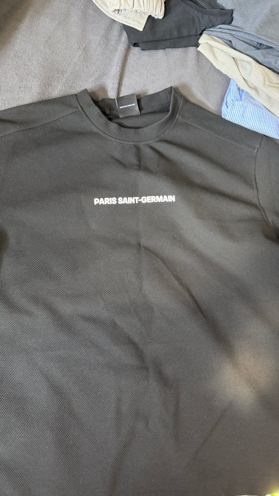 Paris Saint Germain shirt, Verzenden, Nieuw, Maat 48/50 (M), Zwart