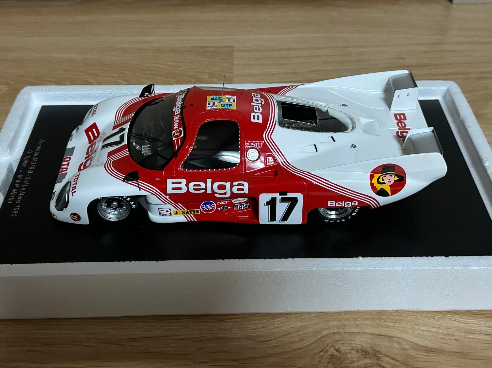 Spark 1:18 Rondeau Le Mans 1980, Ophalen of Verzenden, Zo goed als nieuw, Auto, Overige merken