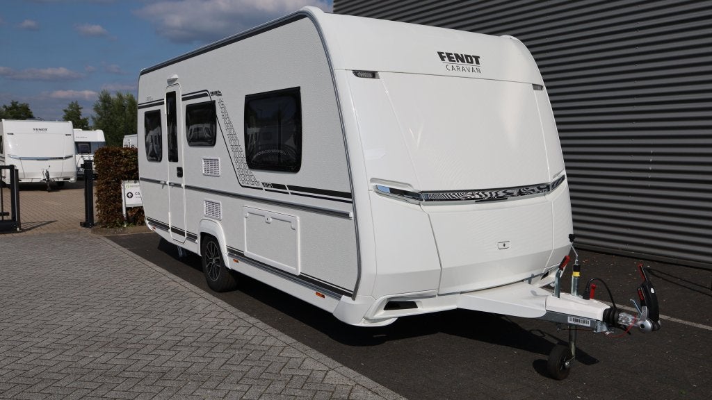 Fendt Apero 465 TG ACTIEPRIJS, Caravans en Kamperen, Caravans, Standaardzit, Bedrijf, Fendt, Schokbreker