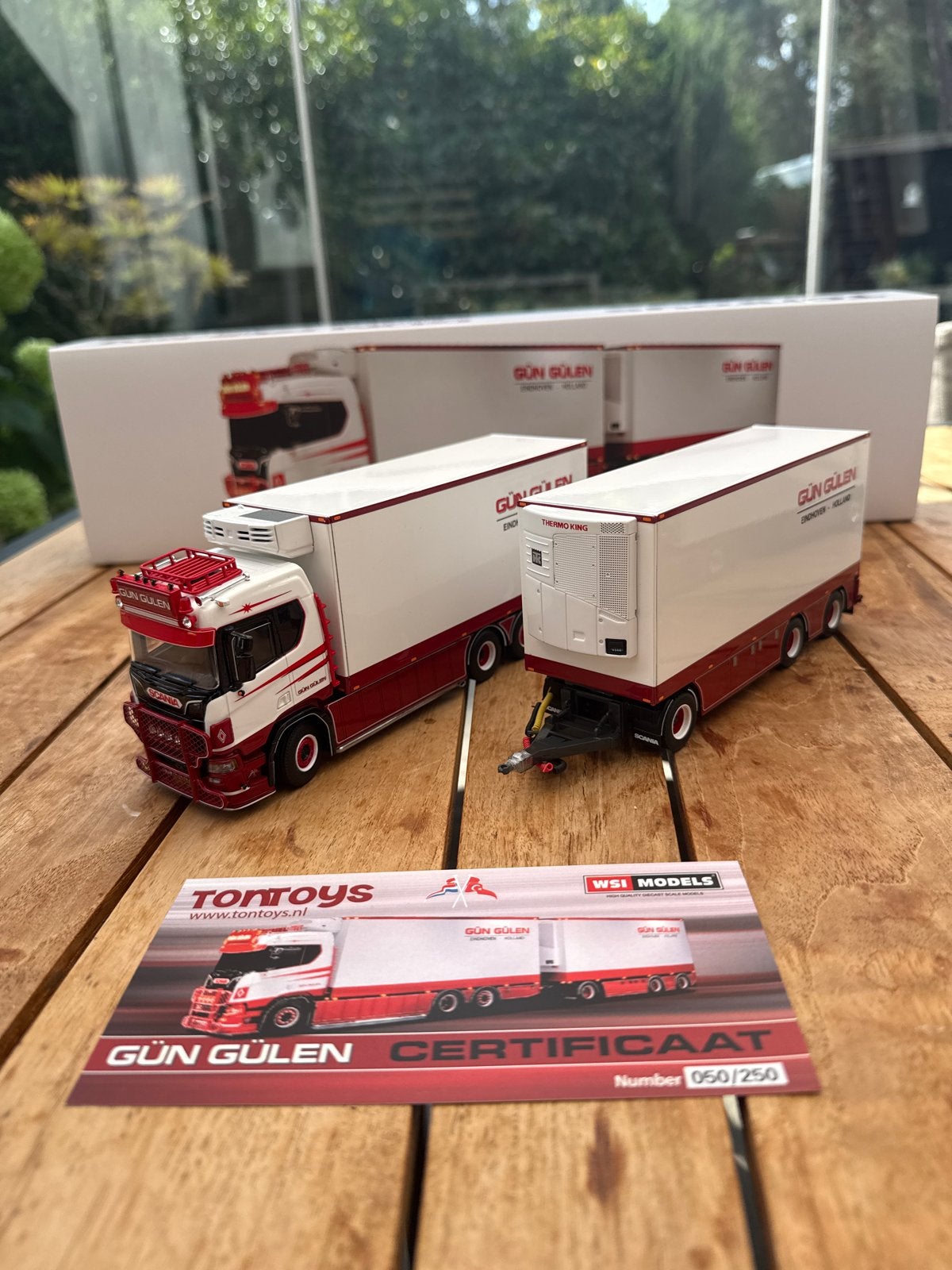WSI Models Scania S Gün Gülen combi 050/250, Overige merken, 1:32 tot 1:50, Nieuw, Ophalen of Verzenden