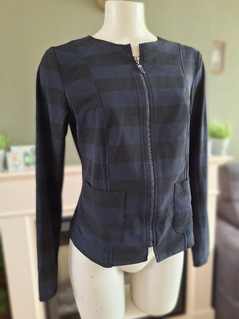 Studio Anneloes travelstof blazer jasje M 38, Kleding | Dames, Maat 38/40 (M), Studio Anneloes, Zo goed als nieuw, Jasje