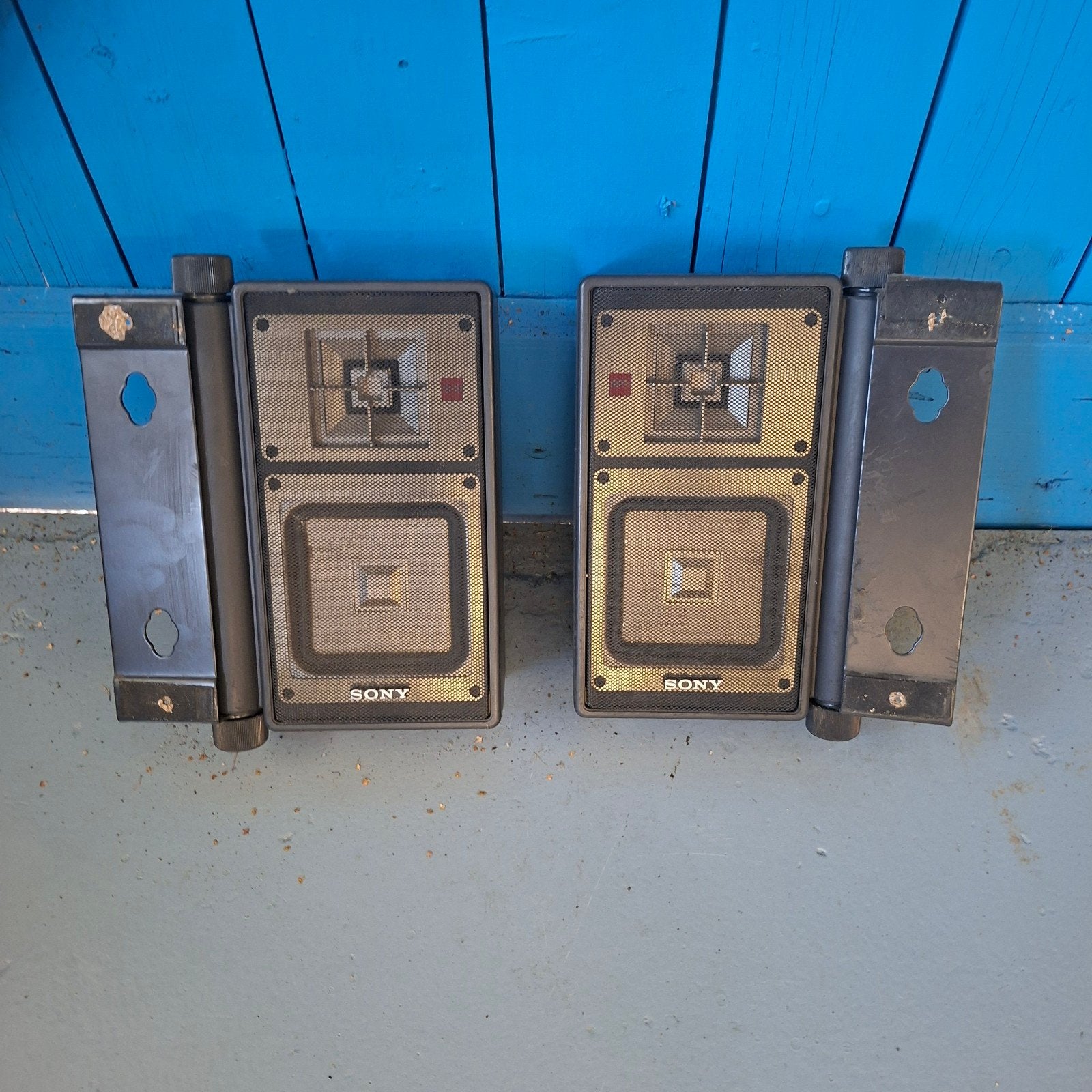 Sony APM-X5A Speakerset - Vintage Geluidskwaliteit, Audio, Tv en Foto, Luidsprekers, Gebruikt, Speakerset, Ophalen of Verzenden