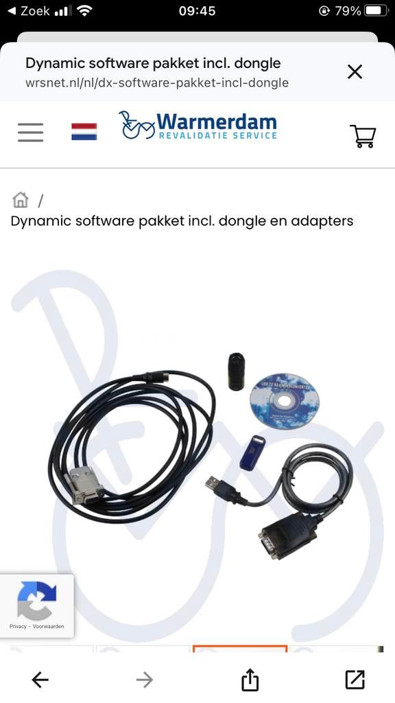 Dynamic software pakket incl. dongle en adapters, Ophalen of Verzenden, Gebruikt, Windows