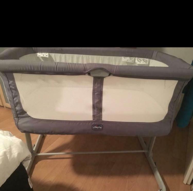 Chicco Next2Me Dream Co-Sleeper Wieg - Grijs, Ophalen, Zo goed als nieuw, Wieg