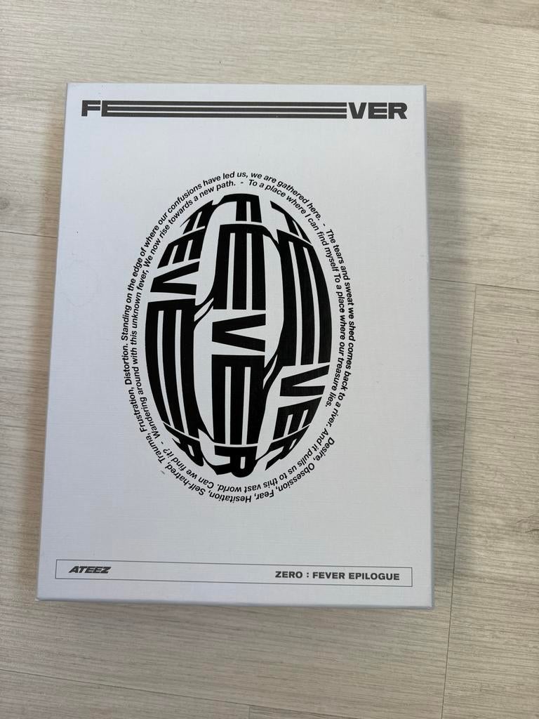 Ateez Zero Fever Epilogue + 4 photocards, Ophalen of Verzenden, Zo goed als nieuw