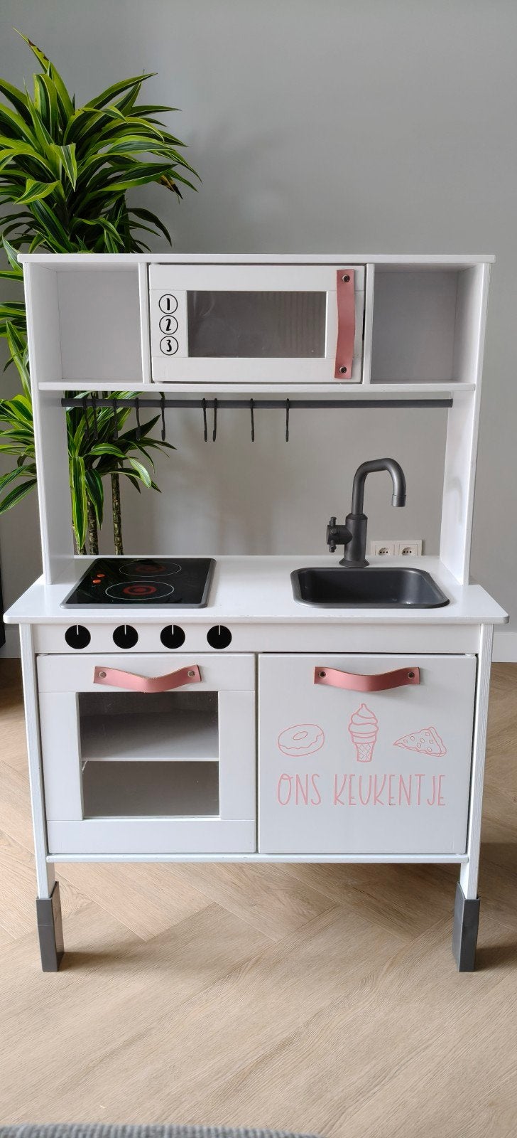 Gepimpte Ikea Duktig speelkeuken, Ophalen, Zo goed als nieuw, Hout, Speelkeuken