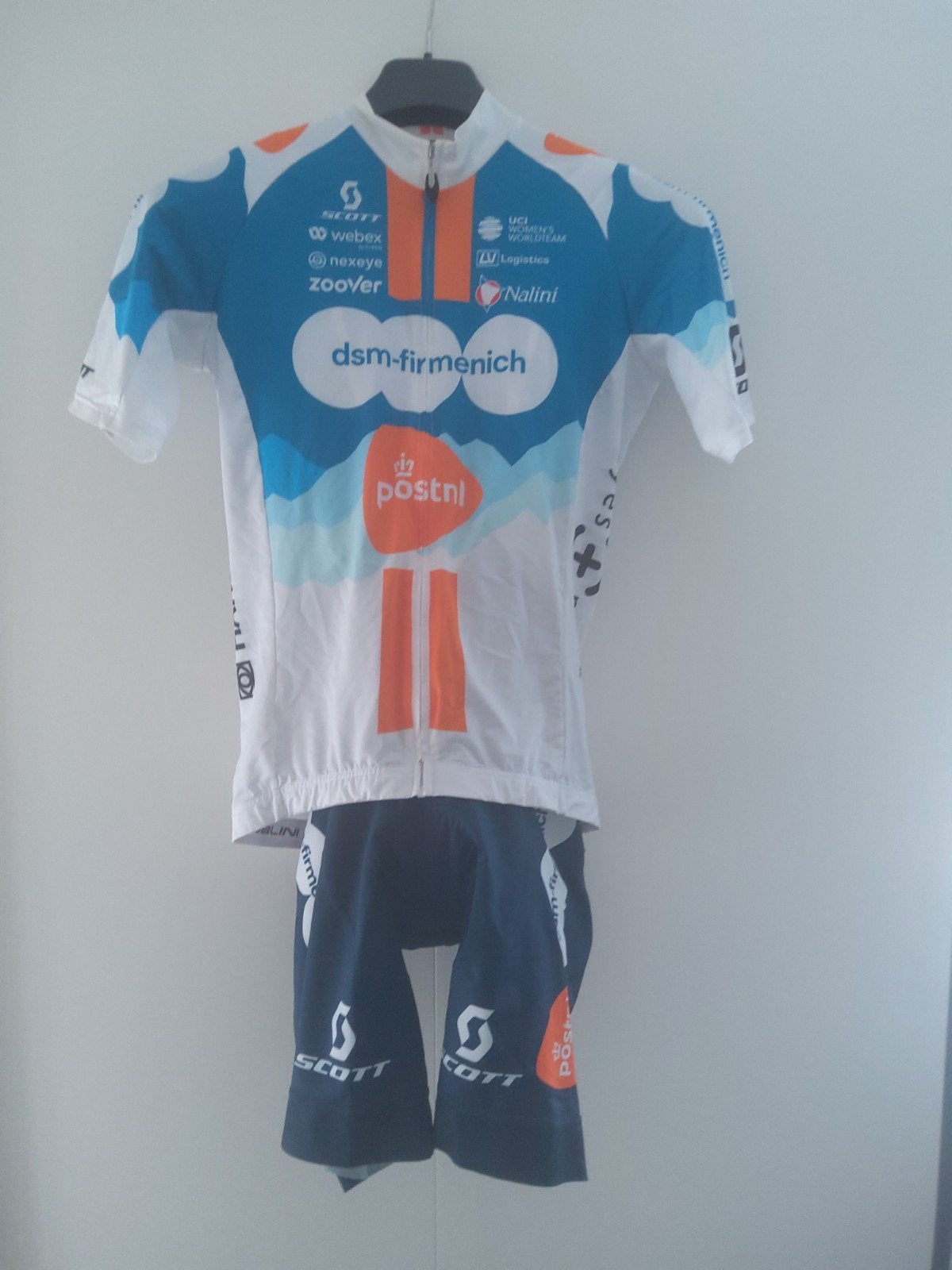 PostNL DSM-Firmenich wielrenkleding set (Nalini), Ophalen of Verzenden, Zo goed als nieuw