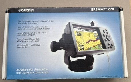 Navigatie Garmin GPSmap 278 met 1Gb geheugenkaart, Ophalen of Verzenden, Gebruikt