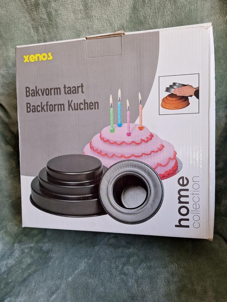 Bakvorm lagen taart, Bakvorm, Onbekend, Ophalen of Verzenden, Zo goed als nieuw