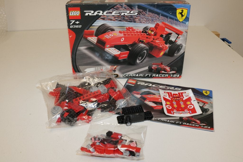 Lego 8362 Ferrari F1 Racers 1:24 nieuw in geopende doos, Inclusief instructies, Lego, Nieuw, Ophalen of Verzenden