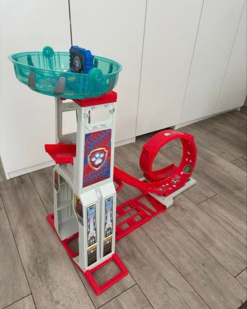 PAW Patrol Super Loop Uitkijktoren met licht en geluid, Overige merken, Ophalen of Verzenden, Met looping, Elektrisch