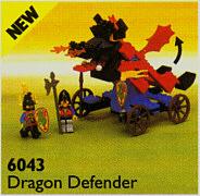 Lego Castle Dragon Knights 6043 Dragon Defender, Lego, Ophalen of Verzenden, Castle, Complete set