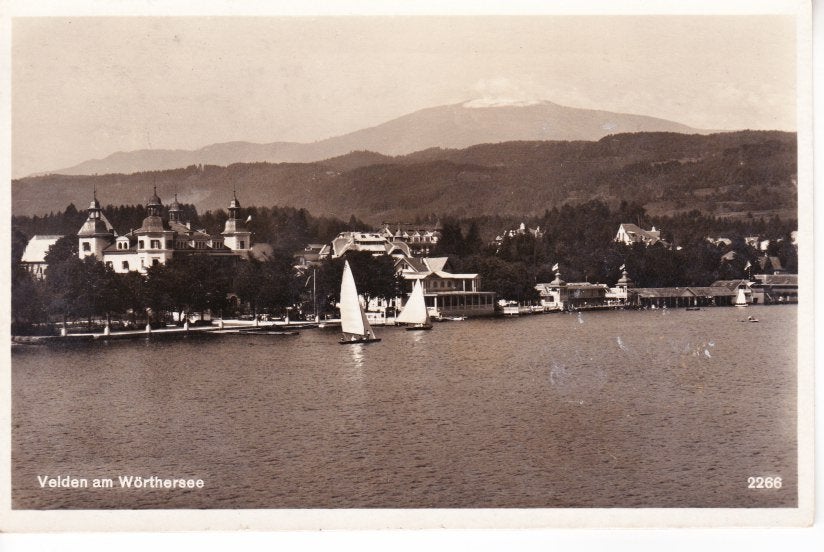 Velden am Wörthersee, Oostenrijk. 03-09, Ophalen of Verzenden, 1920 tot 1940, Gelopen, Oostenrijk