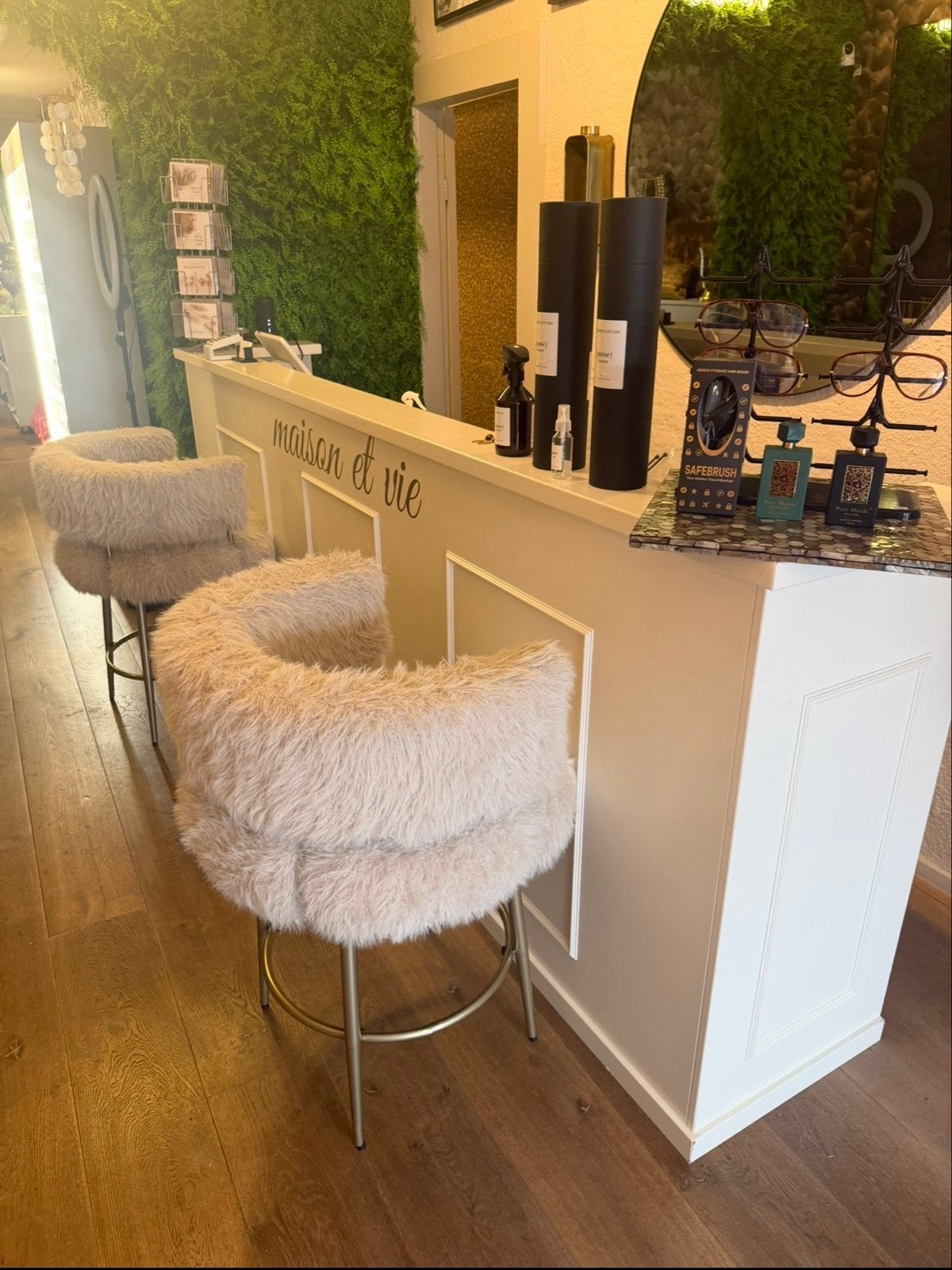 Moderne toonbank met krukken - Ideaal voor winkel/salon, Ophalen