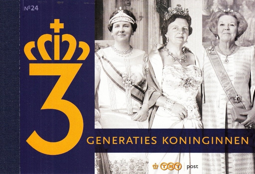Nederland- 2009- Prestigeboekje 24- Generaties Koninginnen-P, Verzenden, Na 1940, Postfris