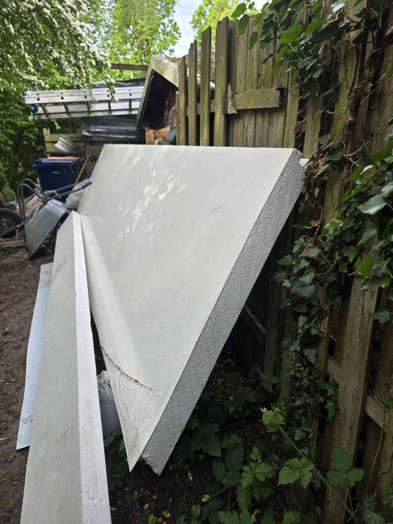 Isolatie plaat, Doe-het-zelf en Verbouw, Isolatie en Afdichting, Ophalen, Hardschuim (Pir), 8 tot 12 cm, 15 m² of meer