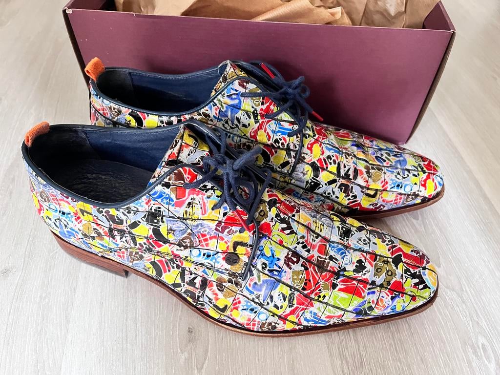 Rehab x A fish named Fred Herman Brood Croco Bright schoenen, Kleding | Heren, Schoenen, Overige kleuren, Ophalen of Verzenden