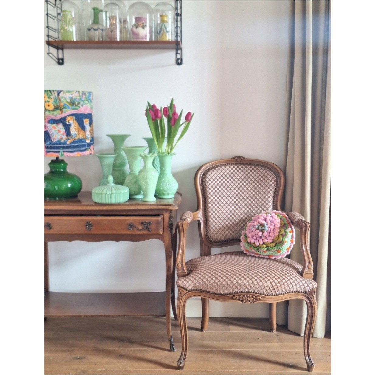 Prachtige stoel, Antiek en Kunst, Antiek | Meubels | Stoelen en Banken, Ophalen