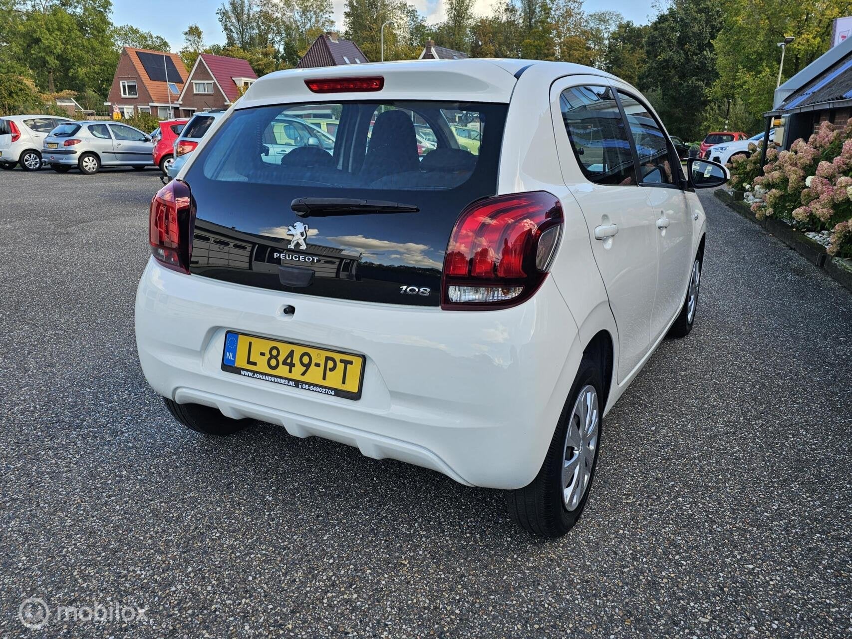 Peugeot 108 1.0 e-VTi Active I Airco I El.-pakket I NAP !, Voorwielaandrijving, Gebruikt, Euro 6, 4 stoelen