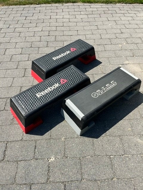 steps reebok, Ophalen, Gebruikt, Stepbank