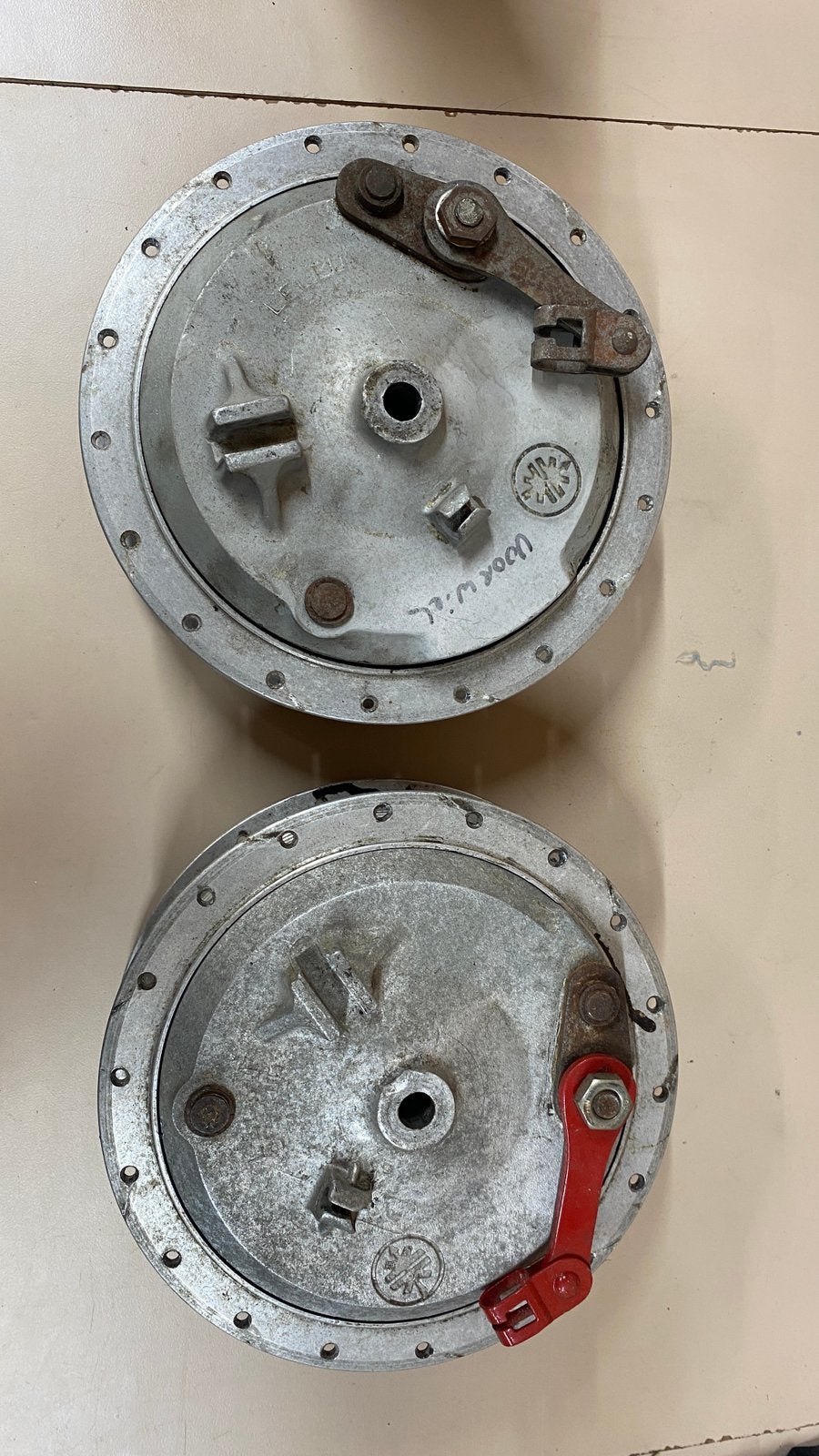 Kreidler Leleu 160 mm naven compleet, Ophalen, Gebruikt, Overige typen