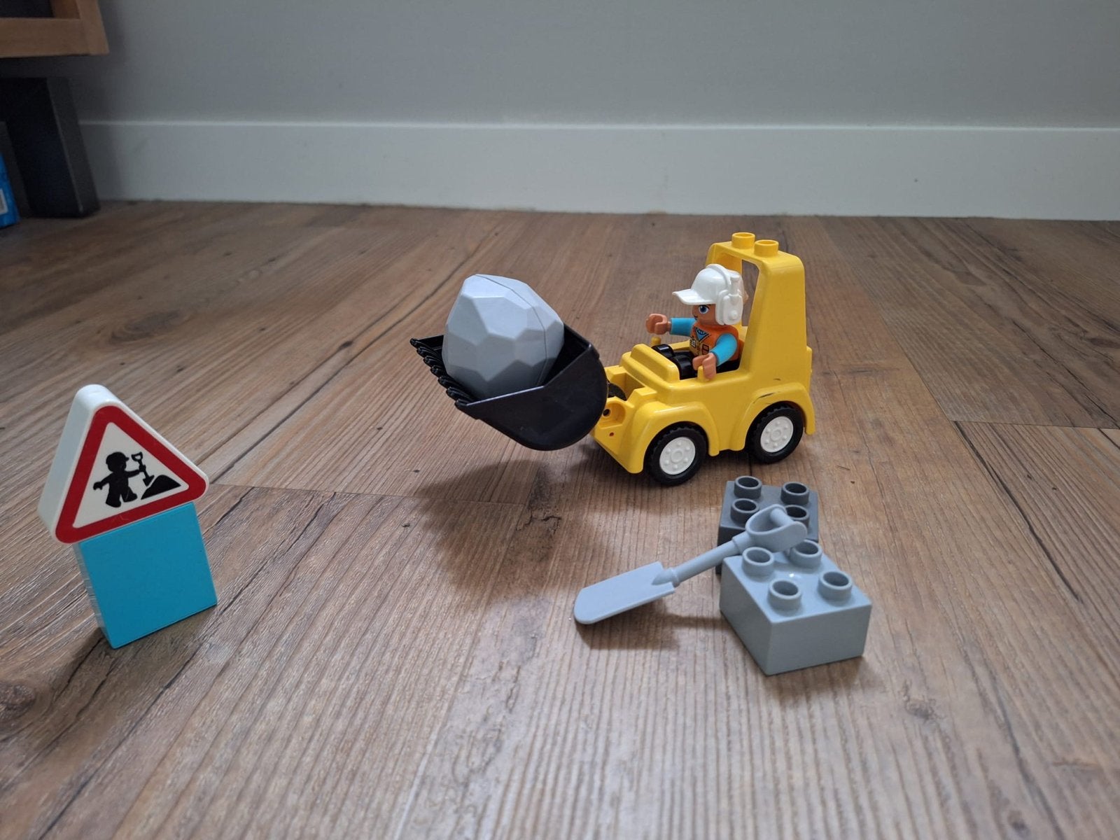 Lego Duplo Bouwplaats Set met Voertuig en Accessoires, Ophalen, Gebruikt