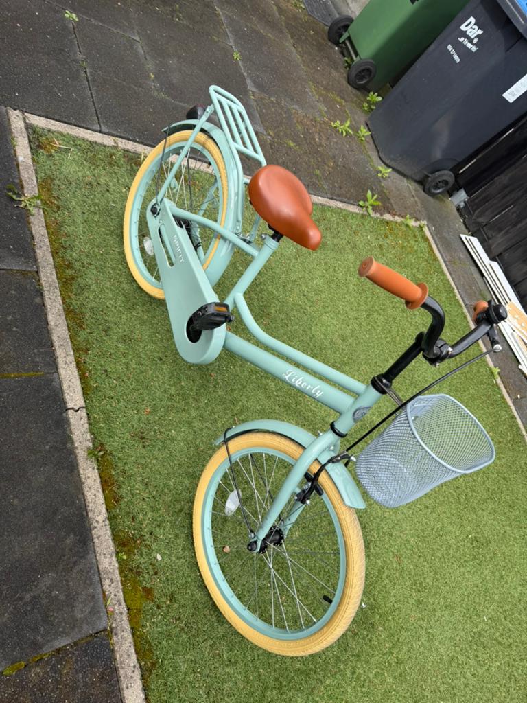 20” meisjes fiets, Fietsen en Brommers, Fietsen | Meisjes, Ophalen, Zo goed als nieuw, 20 inch