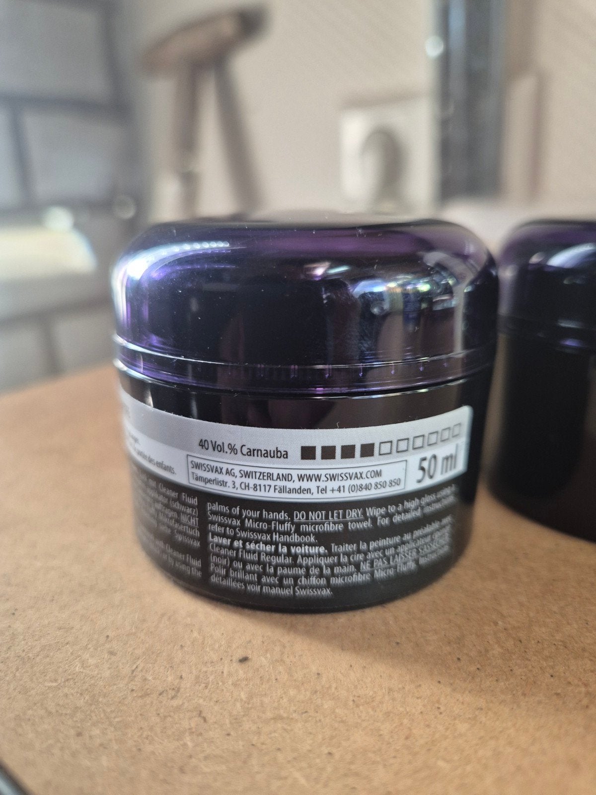 Swissvax Shield Carnauba Luxe Autowax 50ml, Ophalen of Verzenden