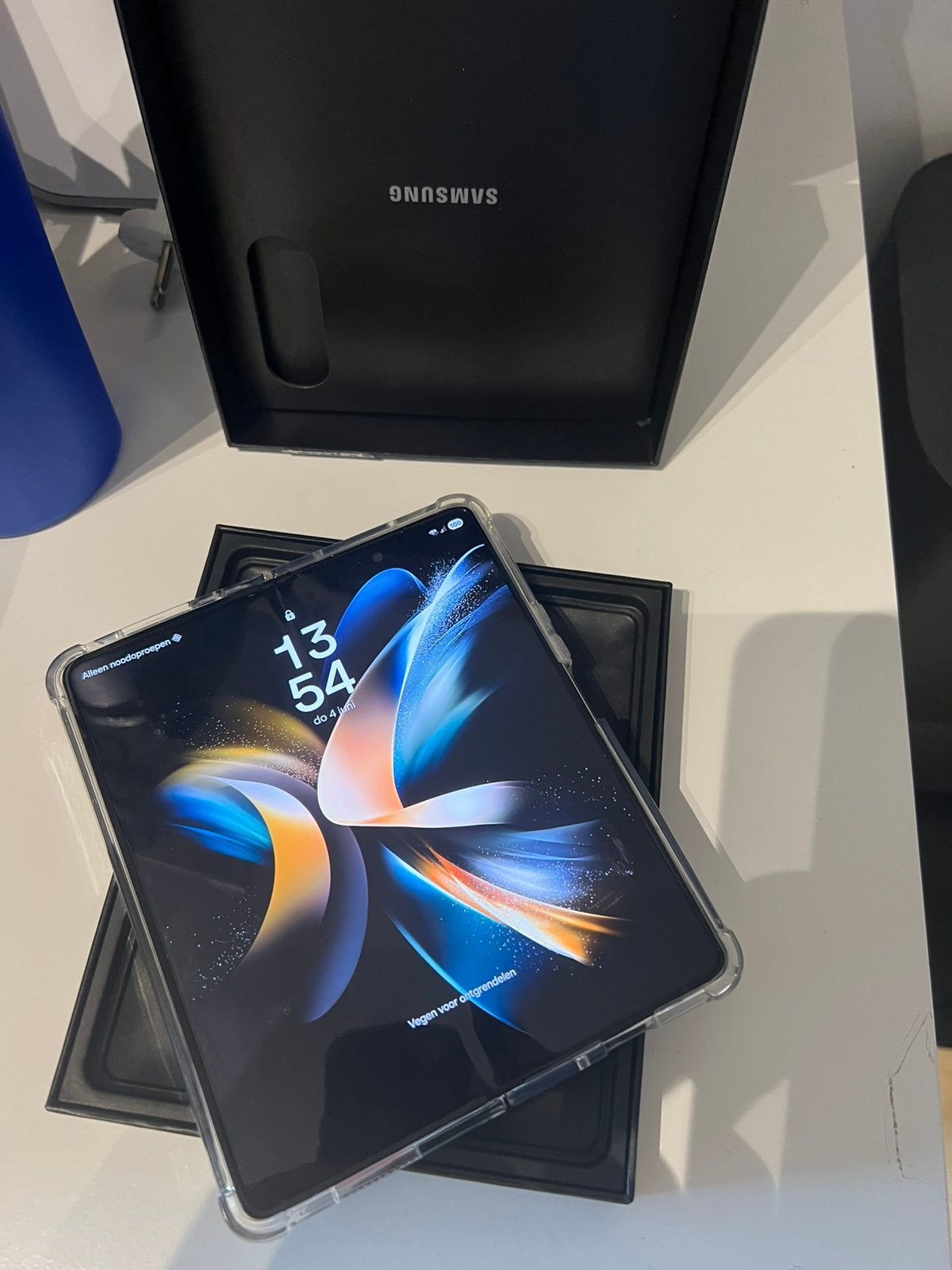 Samsung Galaxy Z Fold 4 Top stan ! Bijna niet gebruiken, Telecommunicatie, Mobiele telefoons | Samsung, Overige kleuren, Touchscreen