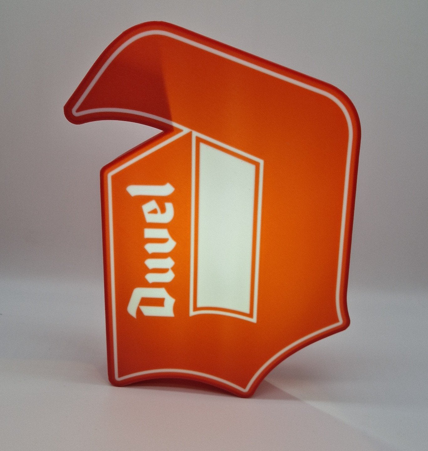 Unieke Duvel LED Lichtbak - Perfect voor Mancave/Bar, Verzamelen, Ophalen of Verzenden, Nieuw, Reclamebord, Plaat of Schild, Duvel