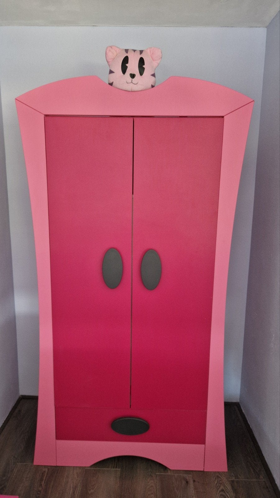 Roze prinsessen kast - zeer goede staat, Kinderen en Baby's, Kinderkamer | Commodes en Kasten, Ophalen, Kast, 105 cm of meer, Zo goed als nieuw