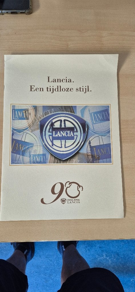 Lancia folders etc, Onbekend, Ophalen of Verzenden, Zo goed als nieuw, Overige merken