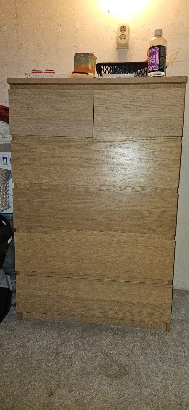 IKEA MALM ladekast, Huis en Inrichting, Kasten | Roldeurkasten en Archiefkasten, Ophalen, 25 tot 50 cm, 50 tot 100 cm, Minder dan 100 cm