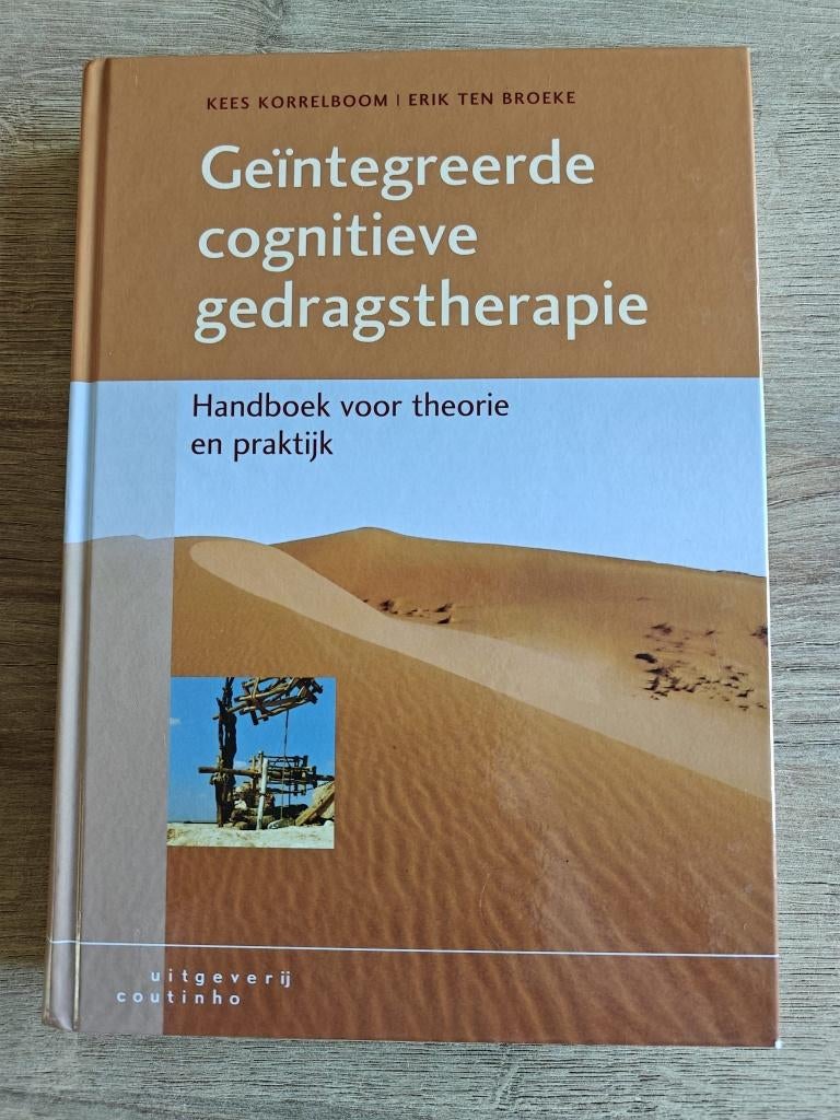 Geïntegreerde cognitieve gedragstherapie, Diverse auteurs, Ophalen of Verzenden, Zo goed als nieuw, Cognitieve psychologie