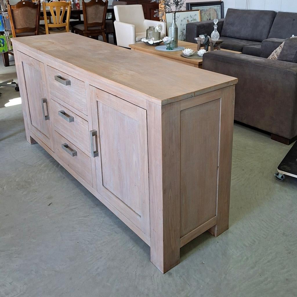Dressoir | lage kast | 181x48x85 cm, Ophalen, Gebruikt, Met deur(en), 150 tot 200 cm