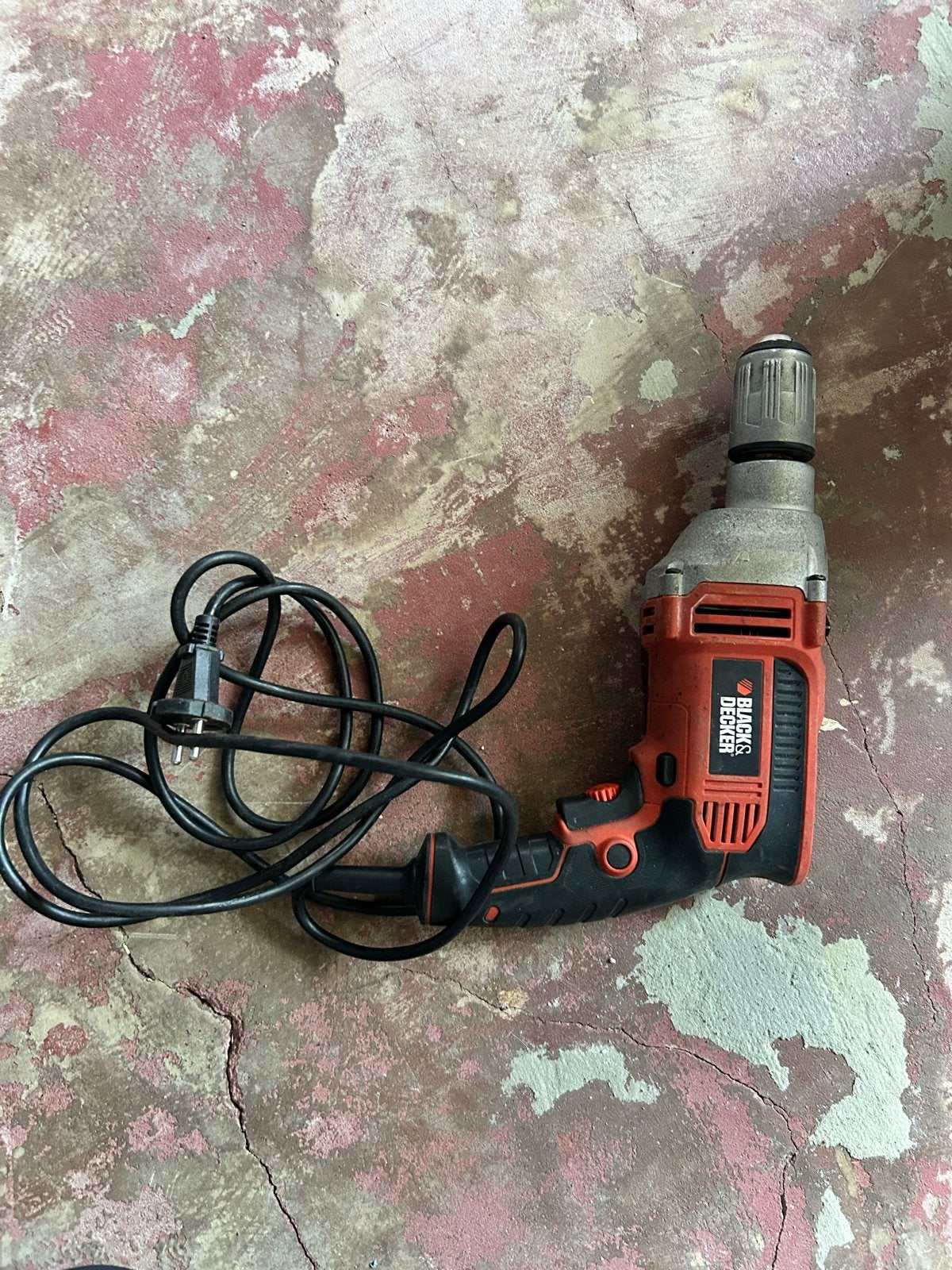 Black & Decker Klopboormachine KR705 - 750W, Boormachine, Ophalen of Verzenden, Klopboormechanisme, Gebruikt