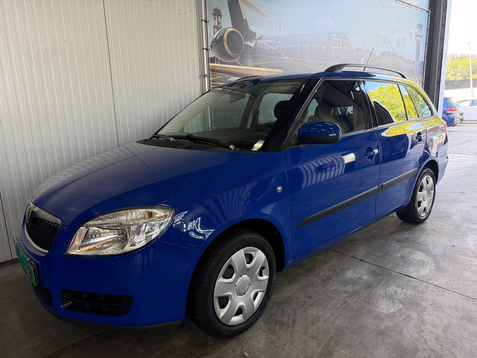 SKODA FABIA COMBI 1.2 | 2009 | NIEUWE APK | AIRCO, Voorwielaandrijving, 156 pk, Blauw, Origineel Nederlands
