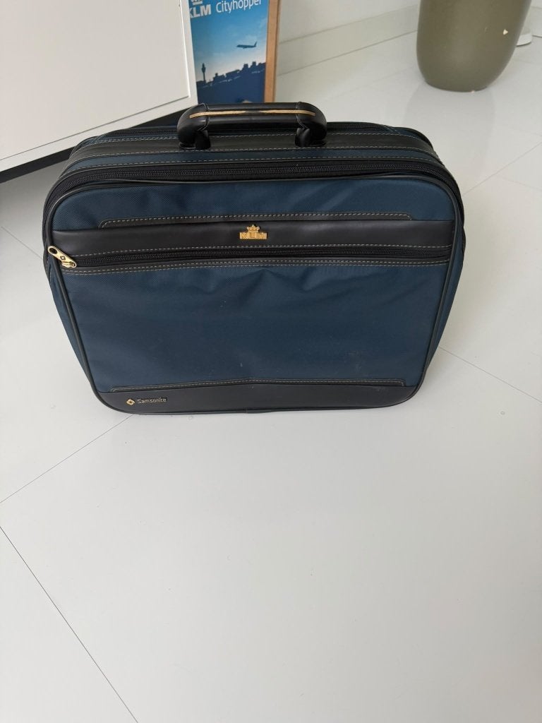KLM vintage koffertje, Ophalen of Verzenden, Minder dan 50 cm