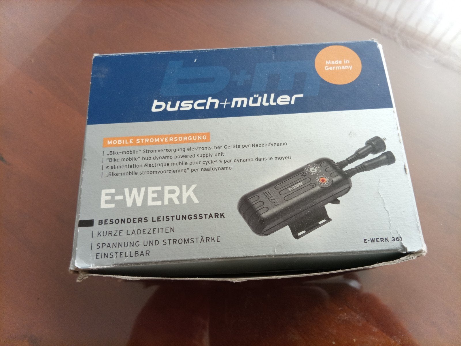 Busch + Müller E-WERK Mobiele Stroomvoorziening, Ophalen of Verzenden, Zo goed als nieuw, Busch + Müller