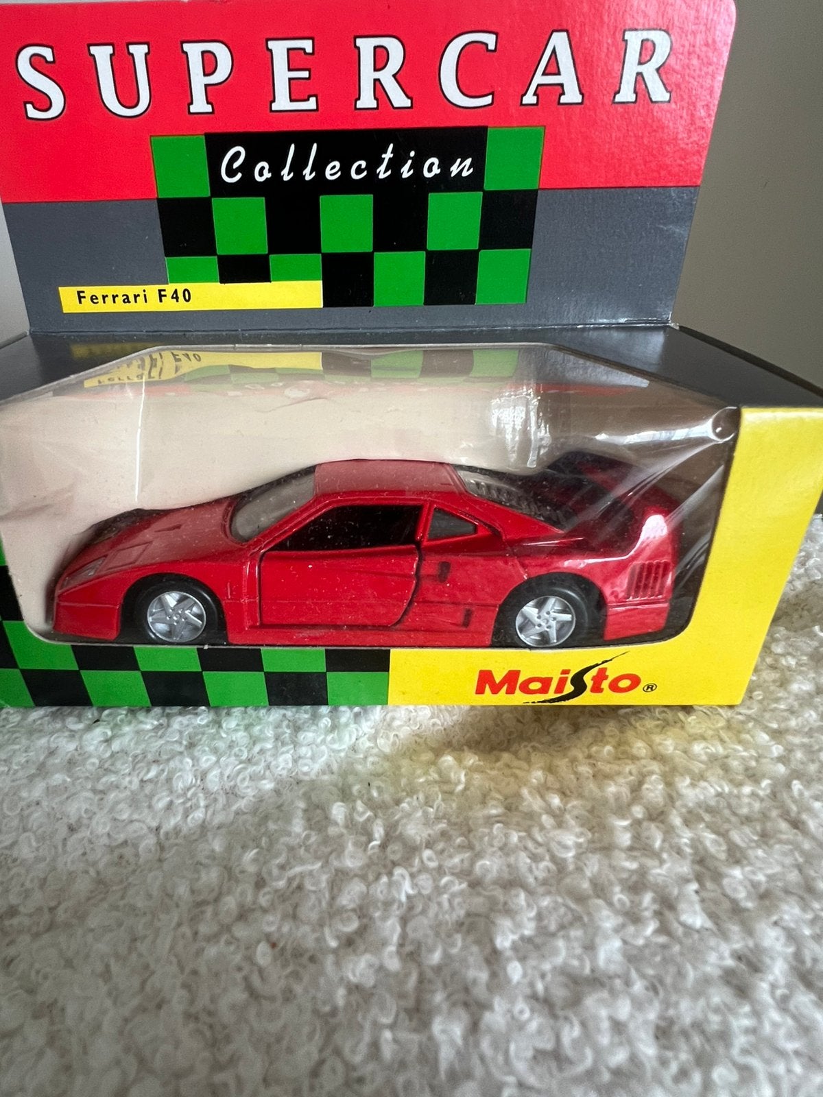 Modelauto Ferrari F40, Ophalen of Verzenden, Nieuw, Auto, Overige merken