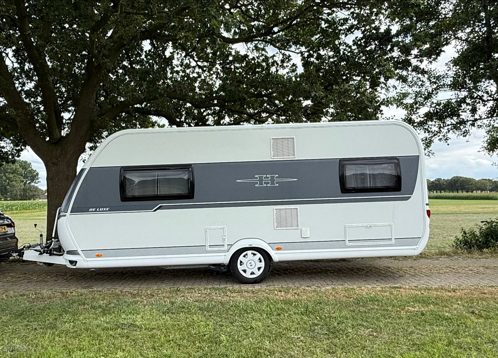 Hobby De luxe 540 UFF uit 2020 - Luxe en Ruime Caravan, Caravans en Kamperen, Rondzit, Hobby, Particulier, 5 tot 6 meter