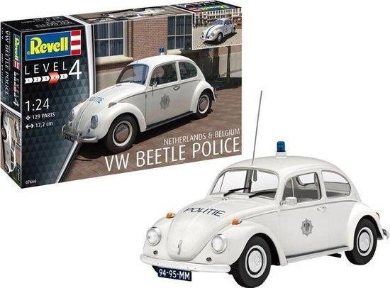 model auto 1:24 VW Kever Gemeente Politie Nederland, Ophalen, Nieuw, Revell