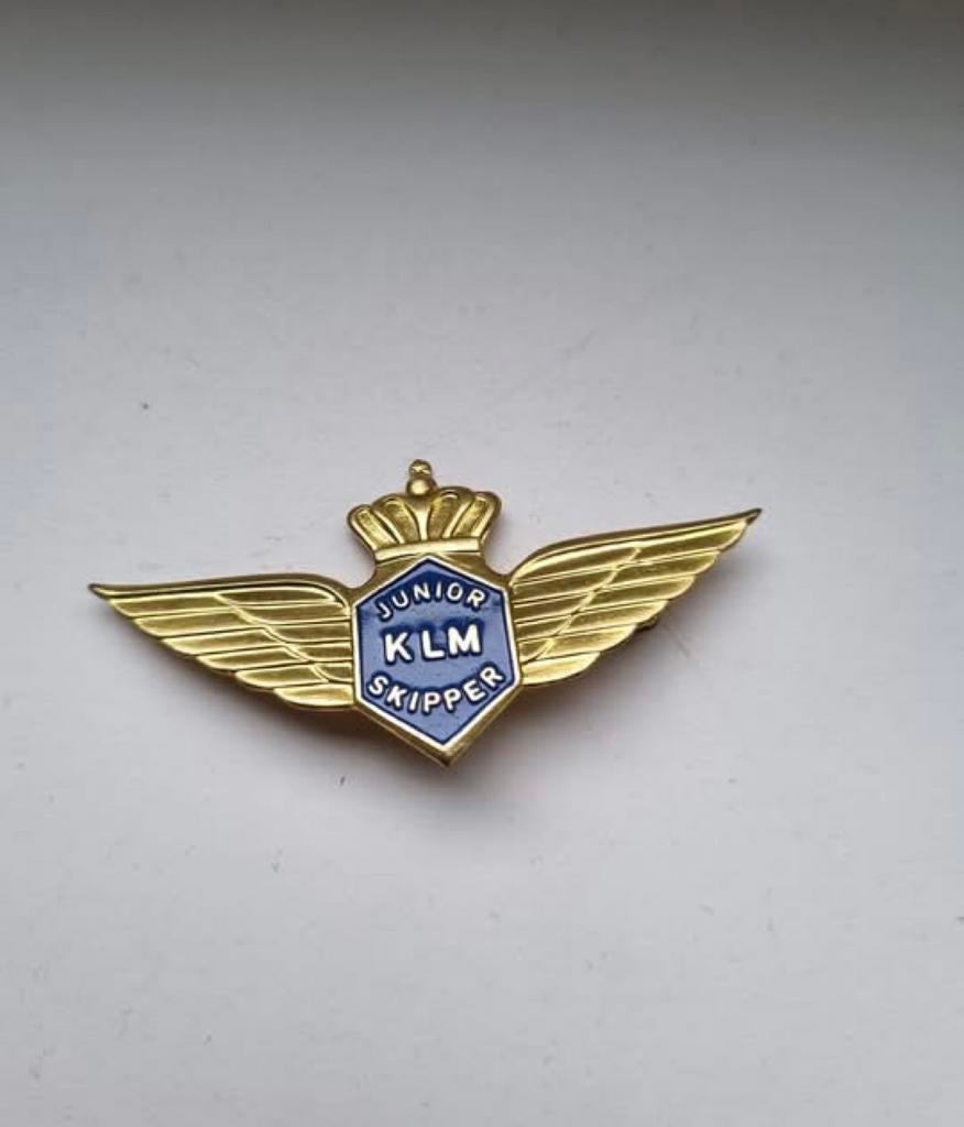 KLM speldje, Ophalen of Verzenden, Gebruikt, Patch, Badge of Embleem