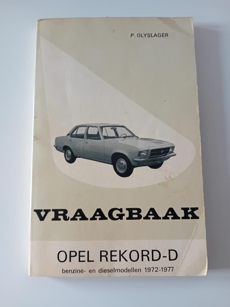 Opel Rekord D vraagbaak, Auto diversen, Ophalen of Verzenden