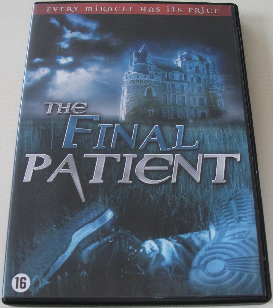 Dvd *** FINAL PATIENT *** Every miracle has its price, Cd's en Dvd's, Dvd's | Horror, Zo goed als nieuw, Overige genres, Vanaf 16 jaar