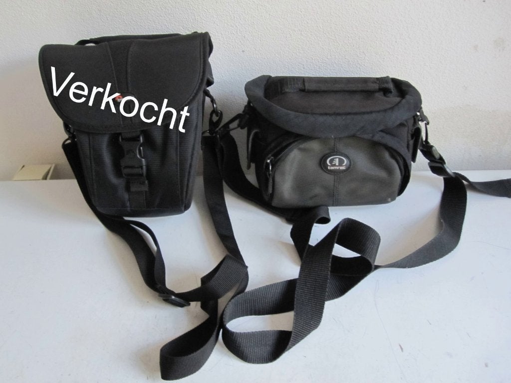 Fototassen, cameratassen, Lowepro, Tamrac, Luxon etc, Ophalen of Verzenden, Zo goed als nieuw, Schoudertas, Overige merken