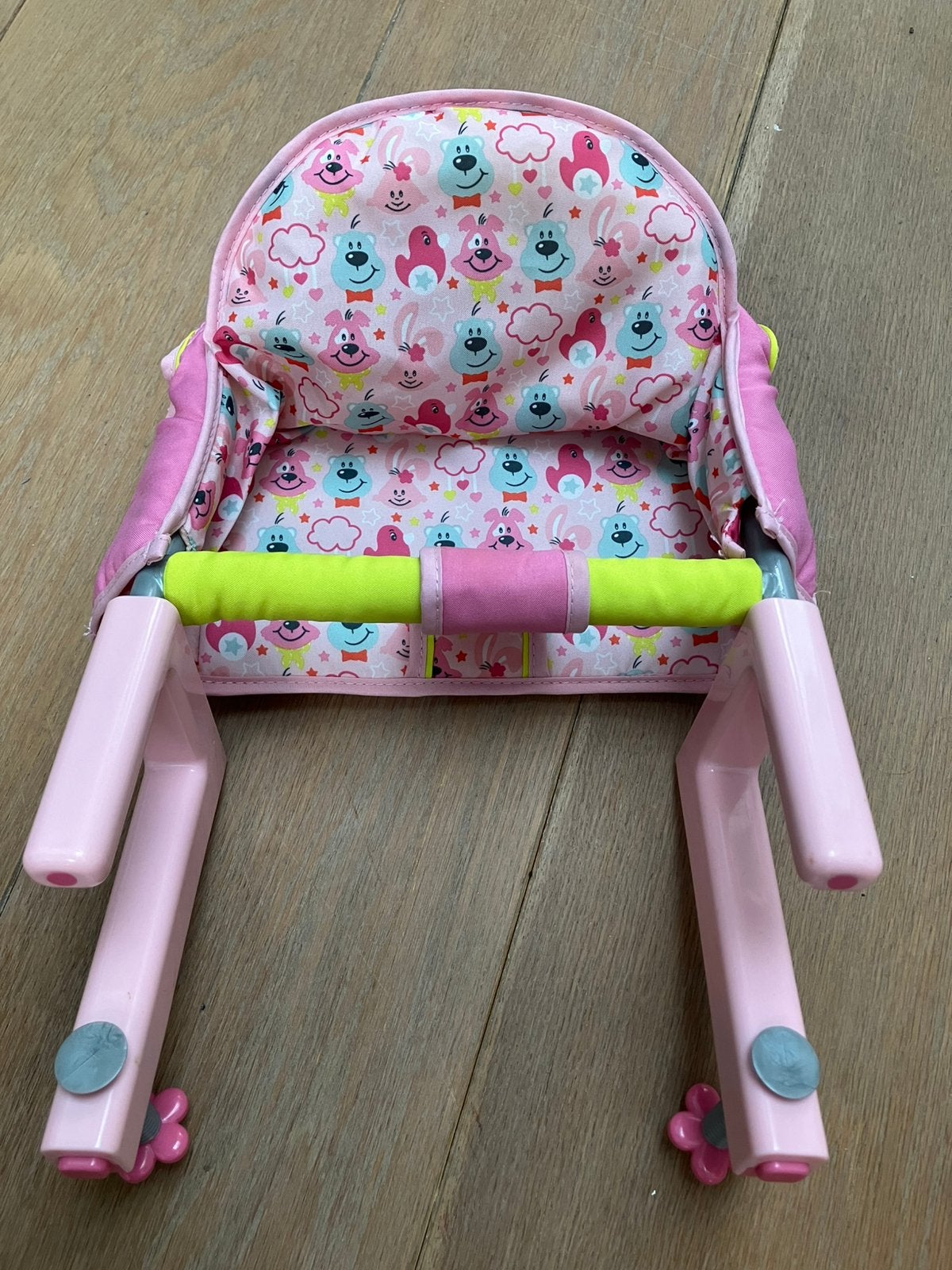 Stoeltje tafelstoeltje voor pop aan tafel baby born babyborn, Ophalen of Verzenden, Zo goed als nieuw, Babypop