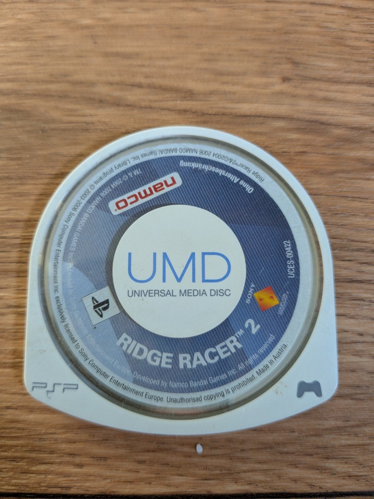 Ridge Racer 2 PSP UMD - Racegame voor PlayStation Portable, Gebruikt, 1 speler, Racen en Vliegen, Ophalen of Verzenden